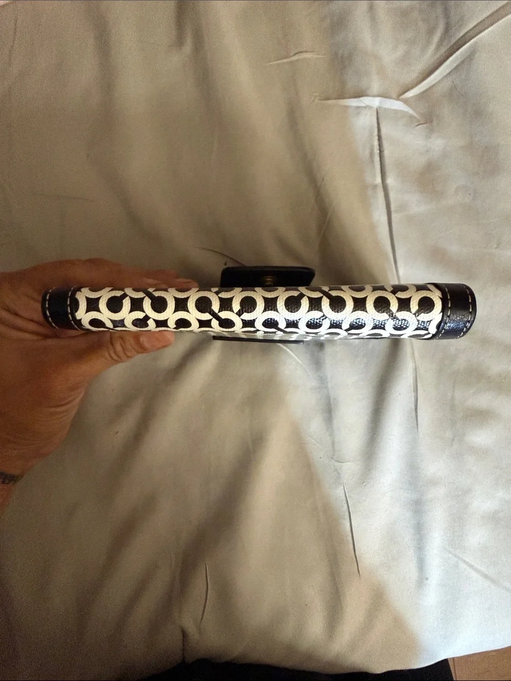 Coach Penelope Op Art Agenda or check book/ passport holder